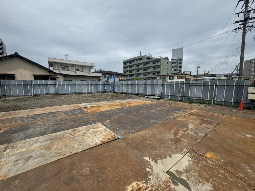 愛知県名古屋市建築現場